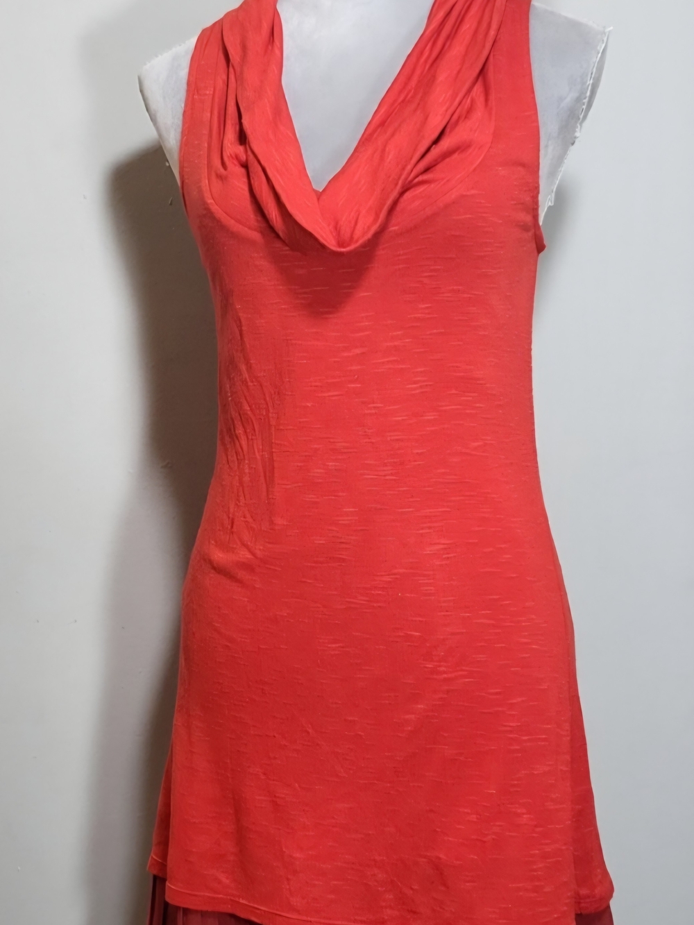 Women’s Coral Cowl Neck Dress By FREE PEOPLE